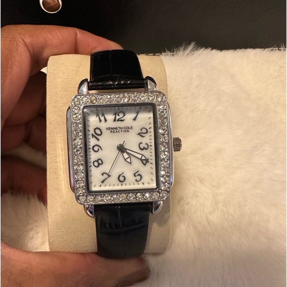 Kenneth Cole Women’s Rhinestone Watch